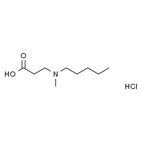 3-(N-甲基正戊胺基)丙酸盐酸盐