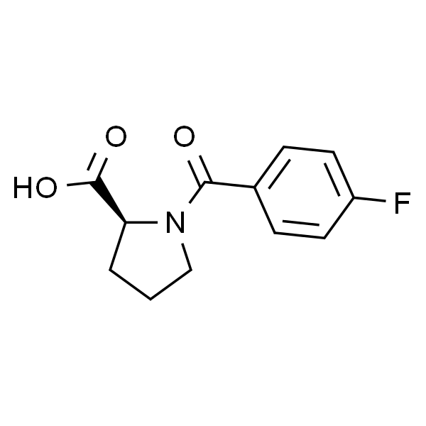 N-(4-氟苯甲酰基)-L-脯氨酸