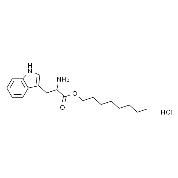 2-氨基-3-(1H-吲哚-3-基)丙酸辛酯盐酸盐