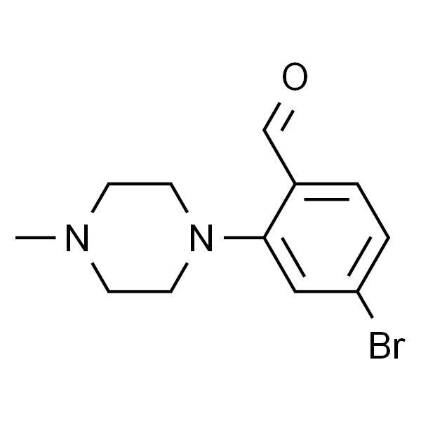 2-(4-甲基-1-哌嗪基)-4-溴苯甲醛