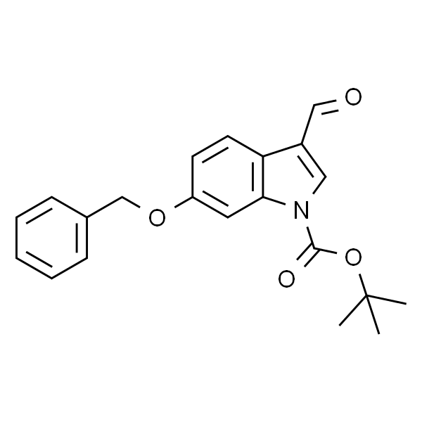 6-苄氧基-3-甲酰基吲哚-1-羧酸叔丁酯