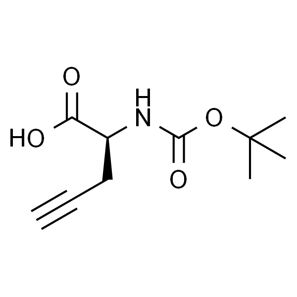 (S)-2-((叔丁氧羰基)氨基)戊-4-炔酸
