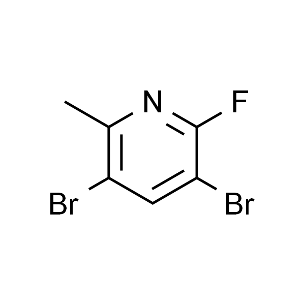3,5-二溴-2-氟-6-甲基吡啶