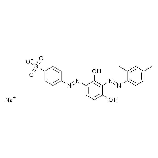 4-[2-[3-[2-(2,4-Dimethylphenyl)diazenyl]-2,4-dihydroxyphenyl]diazenyl]-benzenesulfonic Acid Sodium S