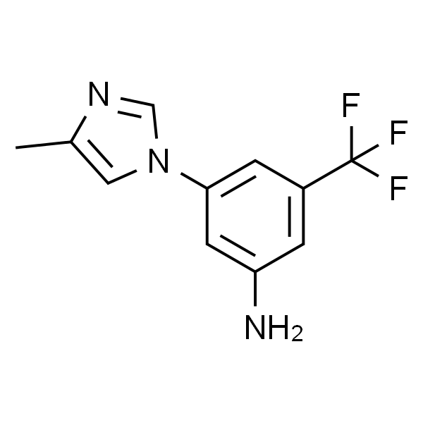 3-(4-甲基-1H-咪唑-1-基)-5-(三氟甲基)苯胺