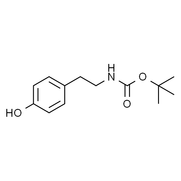 4-羟基苯乙基氨基甲酸叔丁酯