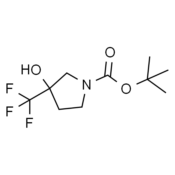 3-羟基-3-(三氟甲基)吡咯烷-1-羧酸叔丁酯