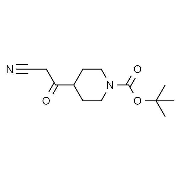 4-(2-氰基乙酰基)哌啶-1-甲酸叔丁酯