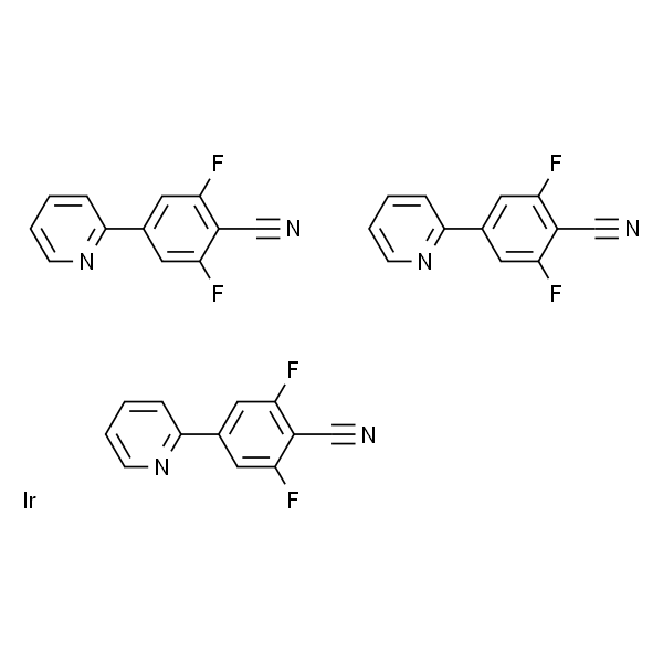 二[2-(5-氰基-4，6-二氟苯基)吡啶-C2，N)]吡啶甲酰合铱