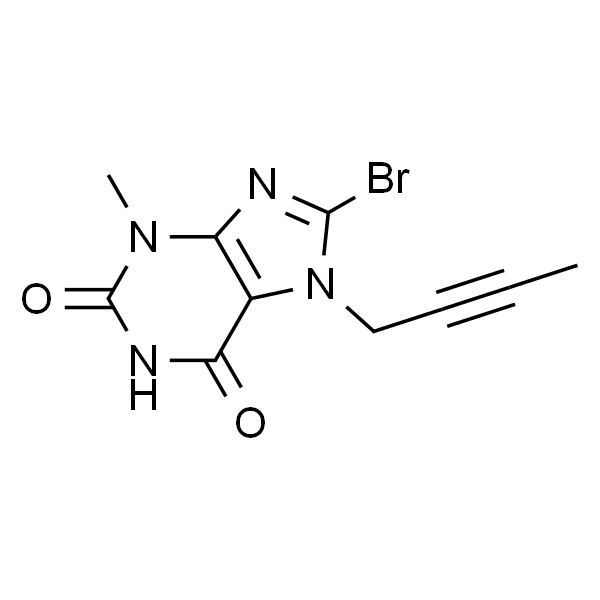 8-溴-7-(2-丁炔基)-3,7-二氢-3-甲基-1H-嘌呤-2，6-二酮