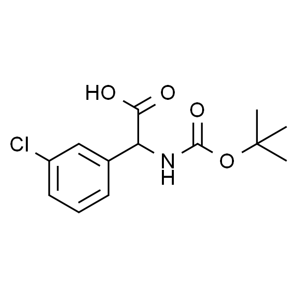 N-Boc间氯苯基甘氨酸