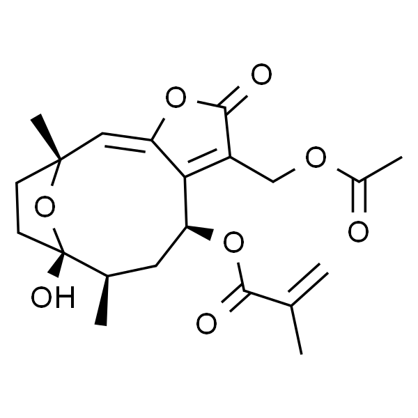 8α-(2-Methylacryloyloxy)hirsutinolide 13-O-acetate