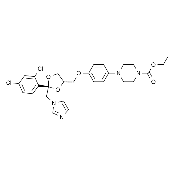 4-(4-(((2R,4S)-2-((1H-咪唑-1-基)甲基))-2-(2,4-二氯苯基)-1,3-二氧杂戊环烷-4-基)甲氧基)苯基)哌嗪-1-羧酸乙酯