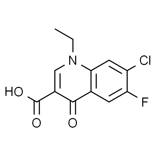 7-氯-1-乙基-6-氟-1,4-二氢-4-氧喹啉-3-甲酸