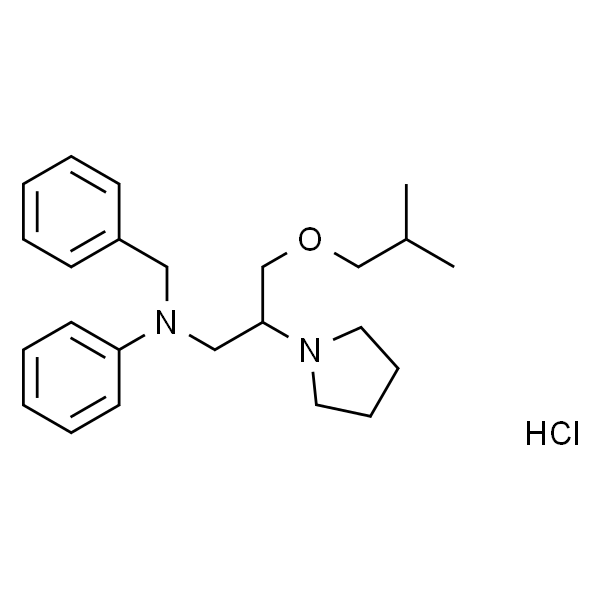 N-苄基-N-(3-异丁氧基-2-(吡咯烷-1-基)丙基)苯胺盐酸盐