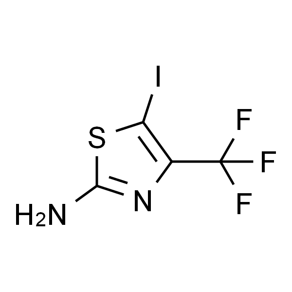 5-碘-4-(三氟甲基)噻唑-2-胺