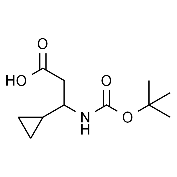 3-(Boc-氨基)-3-环丙基丙酸