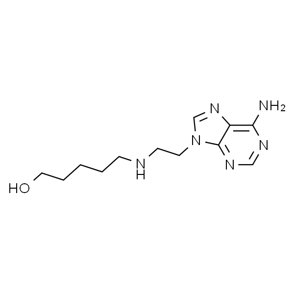 5-{[2-(6-Amino-9H-purin-9-yl)ethyl]amino}-1-pentanol