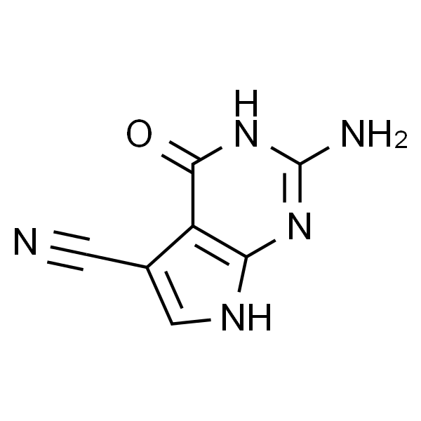 2-氨基-4-氧代-4,7-二氢-3H-吡咯并[2,3-d]嘧啶-5-甲腈