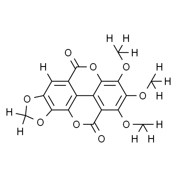 1,2,3-Tri-O-methyl-7,8-O,O-methyleneflavellagic acid