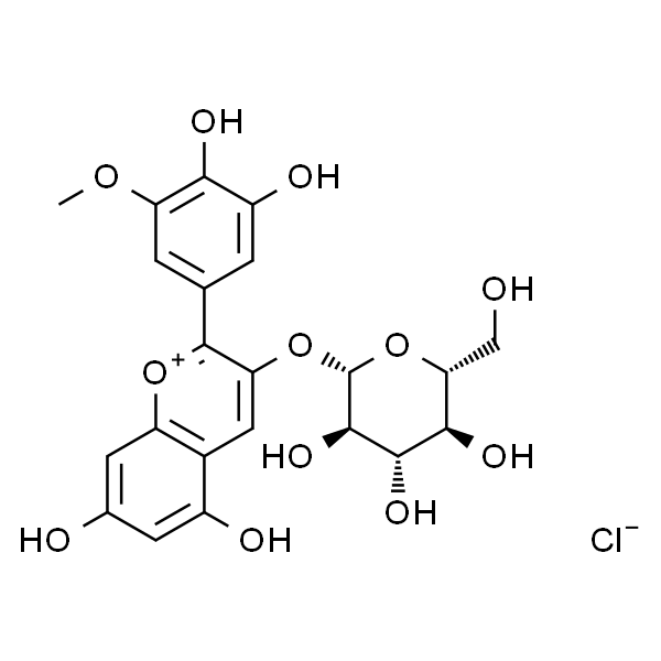 氯化矮牵牛素-3-O-葡萄糖苷