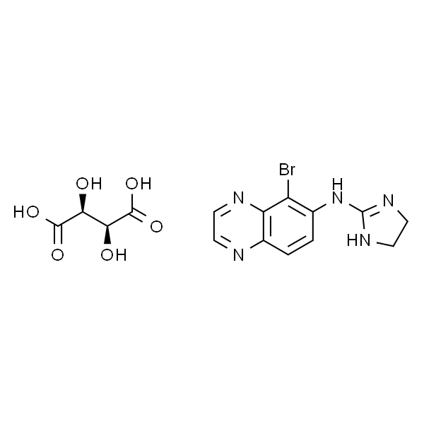 5-溴-6-(咪唑啉-2-基)氨基喹喔啉(2R,3R)-2,3-二羟基丁二酸盐