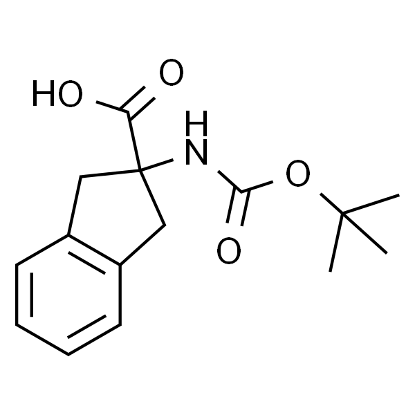 2-(Boc-氨基)茚满-2-甲酸