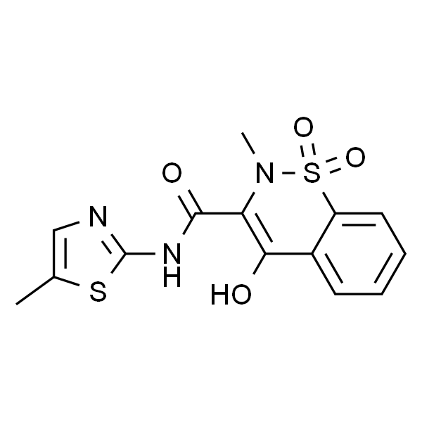 4-羟基-2-甲基-N-(5-甲基噻唑-2-基)-2H-苯并[e][1,2]噻嗪-3-甲酰胺 1,1-二氧化物