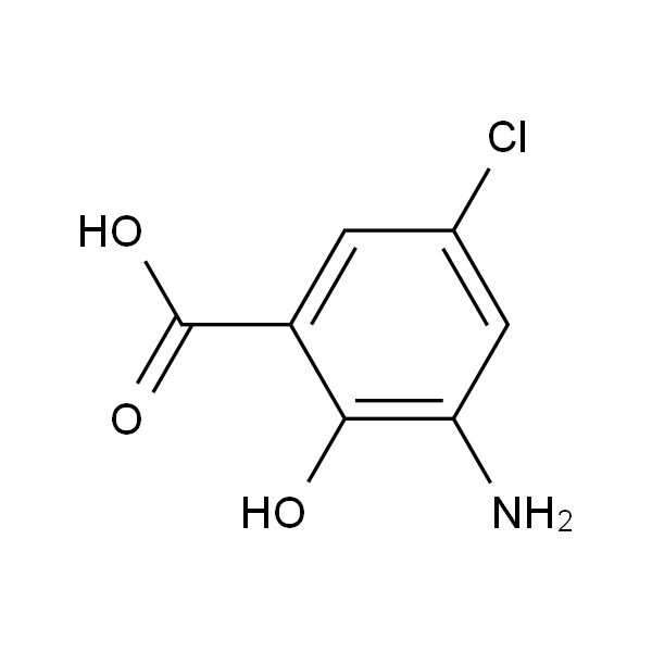 3-氨基-5-氯-2-羟基苯甲酸