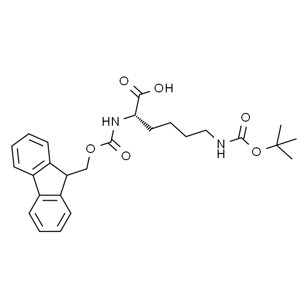 Nε-(叔丁氧羰基)-Nα-[(9H-芴-9-基甲氧基)羰基]-L-赖氨酸