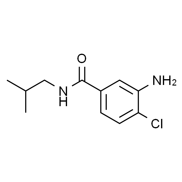 3-氨基-4-氯-N-异丁基苯甲酰胺