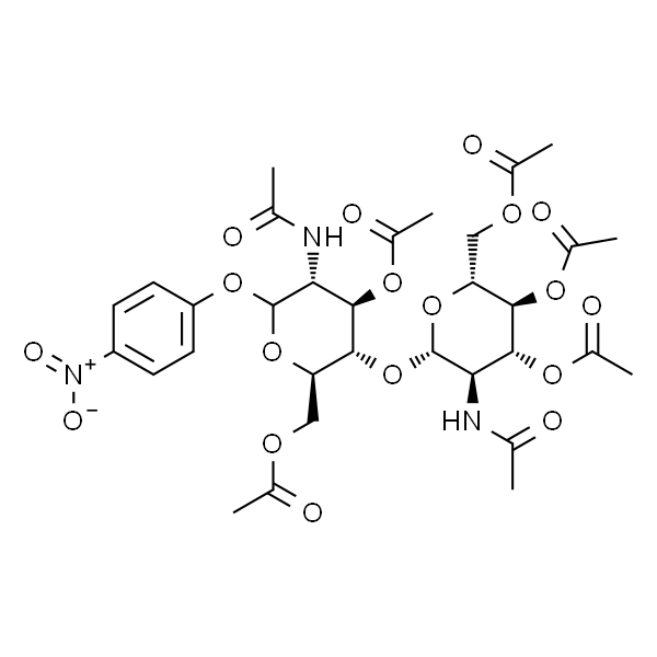 1-(4-Nitrophenyl)-N,N’-Diacetyl-3,6,3’,4’,6’-penta-O-acetylchitobioside