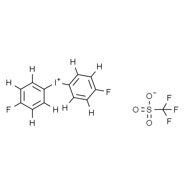 二(4-氟苯基)碘嗡三氟甲磺酸盐