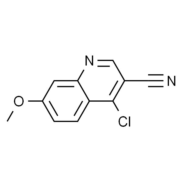 3-Quinolinecarbonitrile, 4-chloro-7-methoxy-