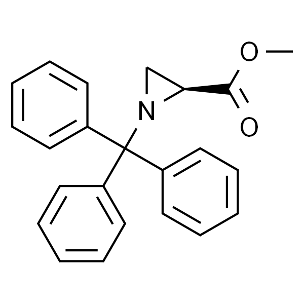 (s)-(-)-1-三苯甲基-2-氮丙啶羧酸甲酯