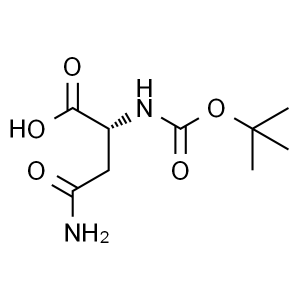 (R)-4-氨基-2-((叔丁氧羰基)氨基)-4-氧代丁酸