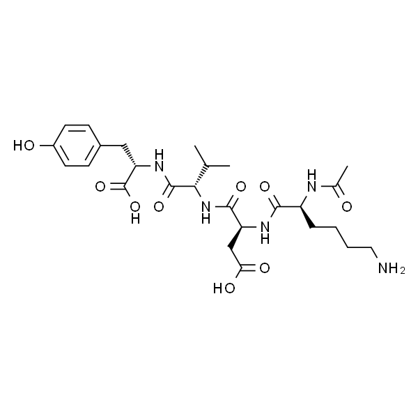 N2-乙酰基-L-赖氨酰-L-α-天冬氨酰基-L-缬氨酰基-L-酪氨酸