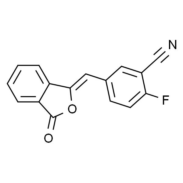 2-氟-5-[(3-氧代-1(3H)-异苯并呋喃亚基)甲基]苯腈