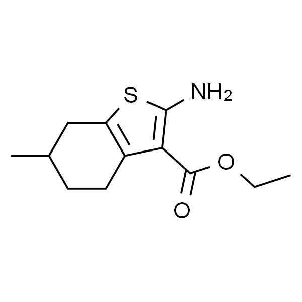 2-氨基-6-甲基-4,5,6,7－四氢苯并[b]噻吩-3-甲酸乙酯