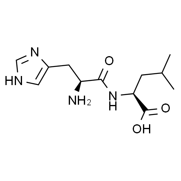 (S)-2-((S)-2-氨基-3-(1H-咪唑-4-基)丙酰氨基)-4-甲基戊酸