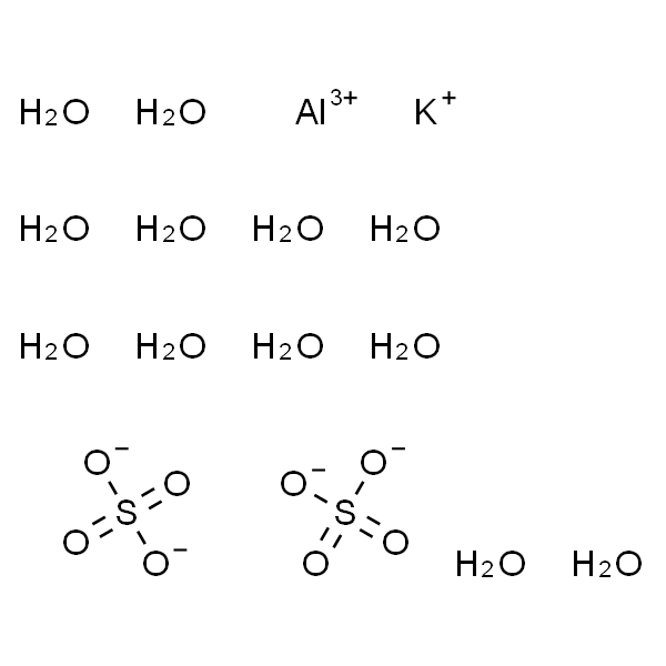 十二水硫酸铝钾