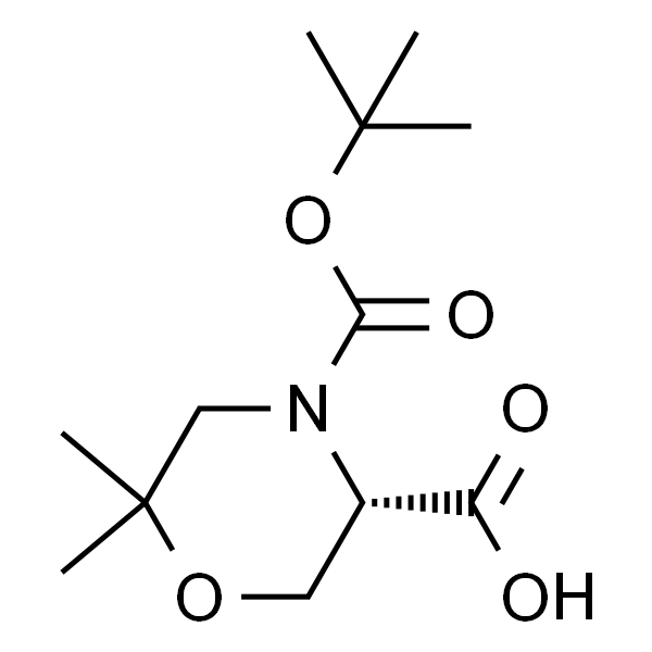 (S)-4-(叔丁氧基羰基)-6,6-二甲基吗啉-3-羧酸