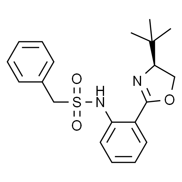 (S)-N-(2-(4-(叔丁基)-4,5-二氢噁唑-2-基)苯基)-1-苯基甲磺酰胺