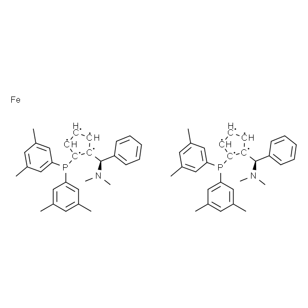 (S,S)-(-)-2,2'-Bis[(R)-(N,N-dimethylamino)(phenyl)methyl]-1,1'-bis(di(3,5-dimethylphenyl)phosphino)ferrocene, min. 97%