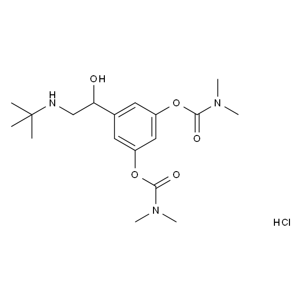 1-[双-(3',5'-N,N-二甲氨甲酰氧基)苯基]-2-N-叔丁基氨基乙醇盐酸盐