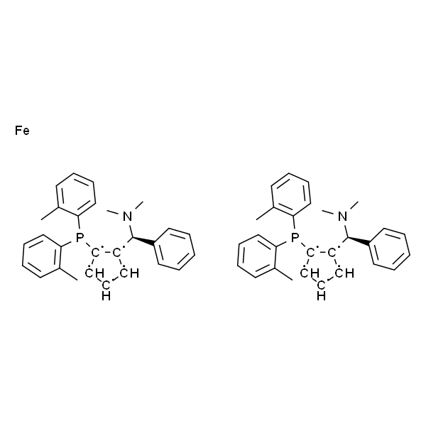 (RP,R′P)-1,1′-双[双(2-甲苯基)膦基]-2,2′-双[(S)-α-(二甲氨基)苯甲基]二茂铁