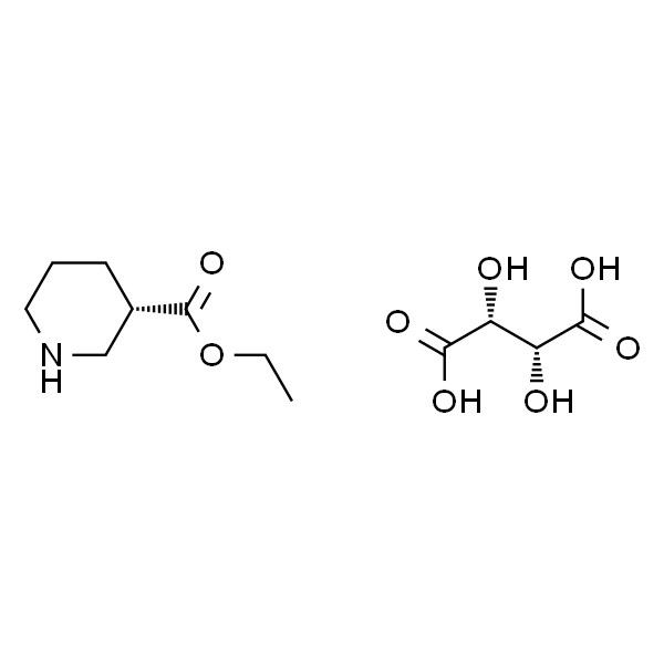 (S)-3-哌啶甲酸乙酯-D-酒石酸盐