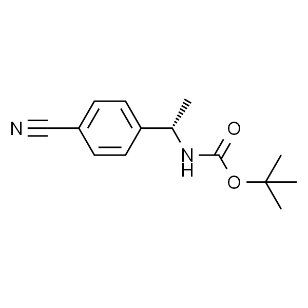 (S)-tert-butyl 1-(4-cyanophenyl)ethylcarbaMate