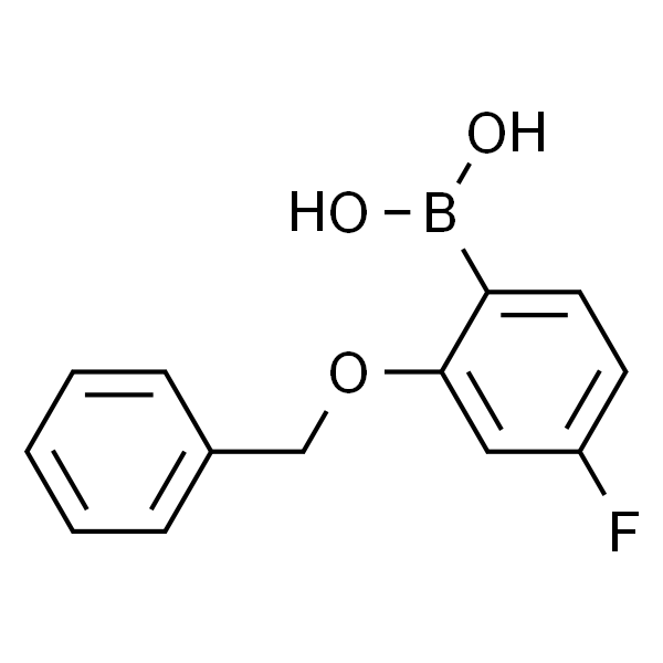 2-苄氧基-4-氟苯硼酸