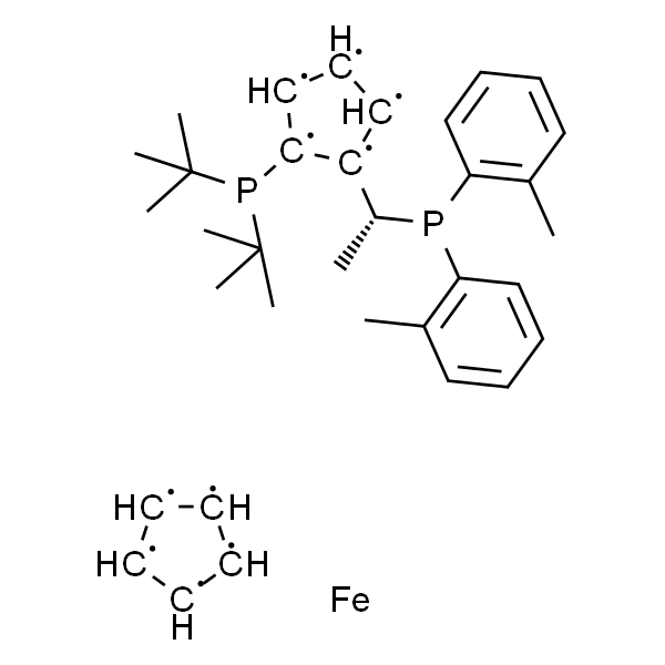 (R)-1-[(Sp)-2-(二叔丁基膦)二茂铁基]乙基双(2-甲基苯基)膦